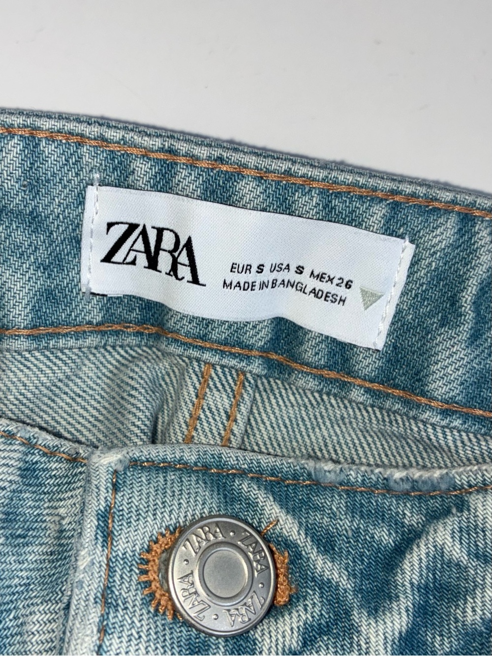 Zara - Denim Crop Tank Top - Picture 12 of 13
